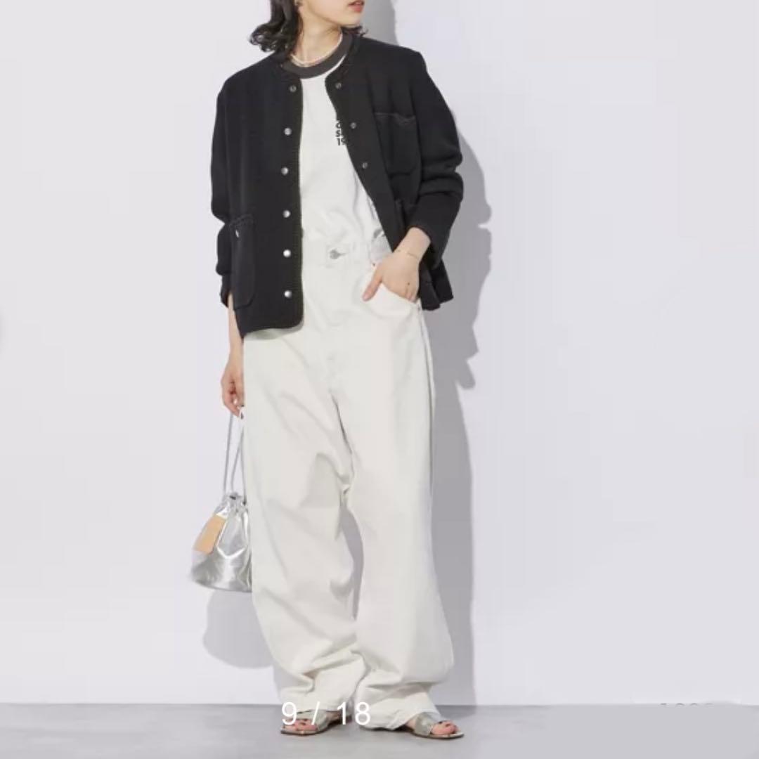 美品✨THE SHINZONE HPS別注　KNIT JACKET ブラック