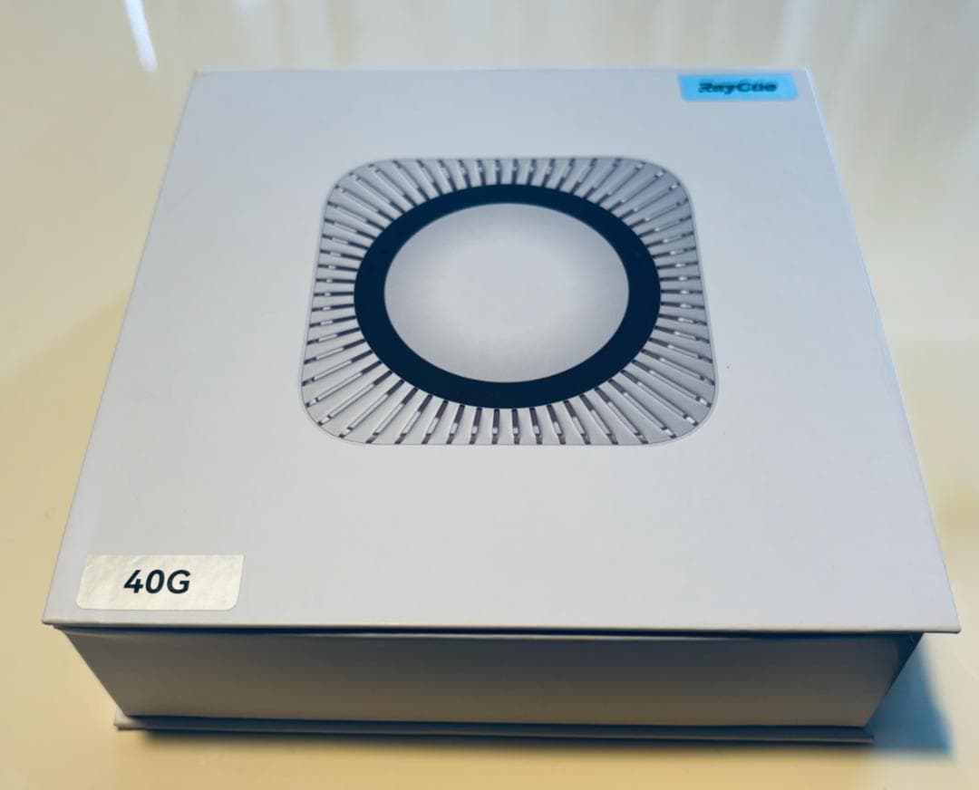 Apple Macmini M4用RayCueUSBハブと通気放熱スタンドセット