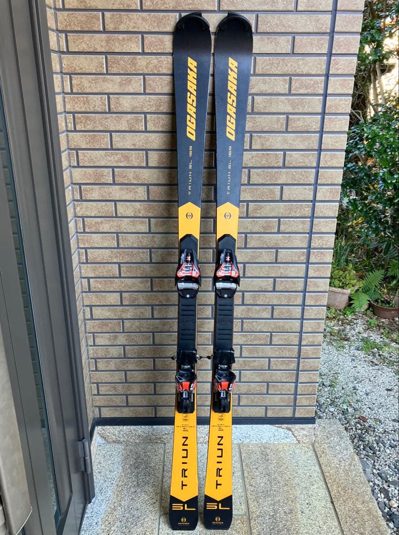 オガサカ トライアンSL 165 スキープロテクター付