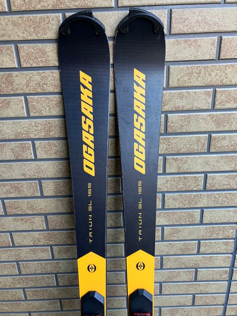 オガサカ トライアンSL 165 スキープロテクター付