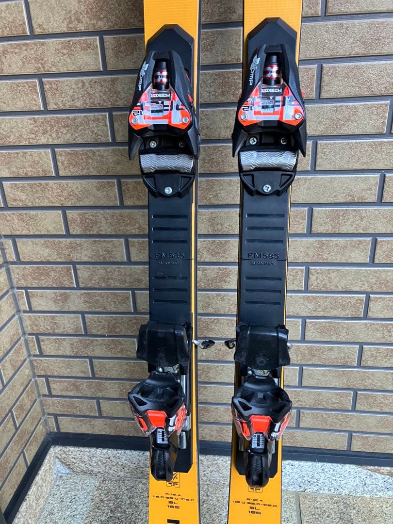 オガサカ トライアンSL 165 スキープロテクター付