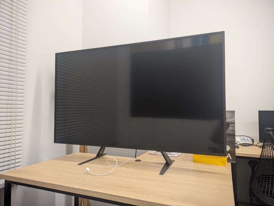 送込美品！シャープ55inch4KチューナーレスPN-HW551サイネージ
