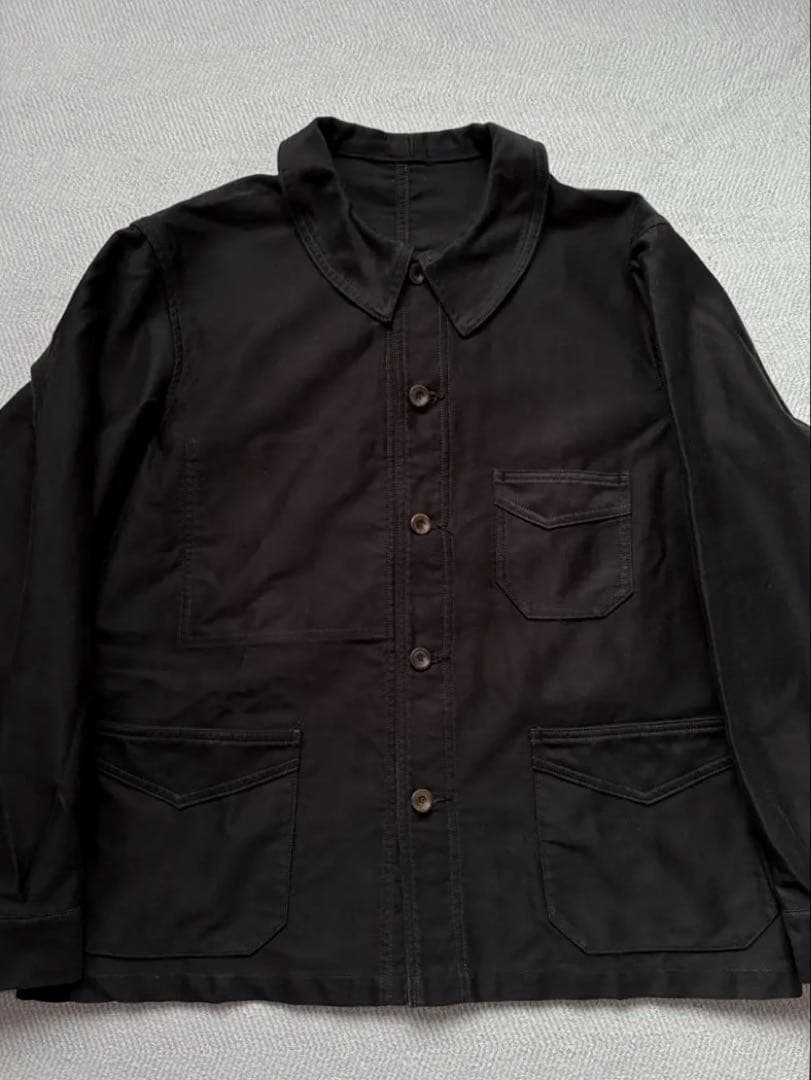 FOREMOST富山ブラックモールスキンジャケット　フォアモスト