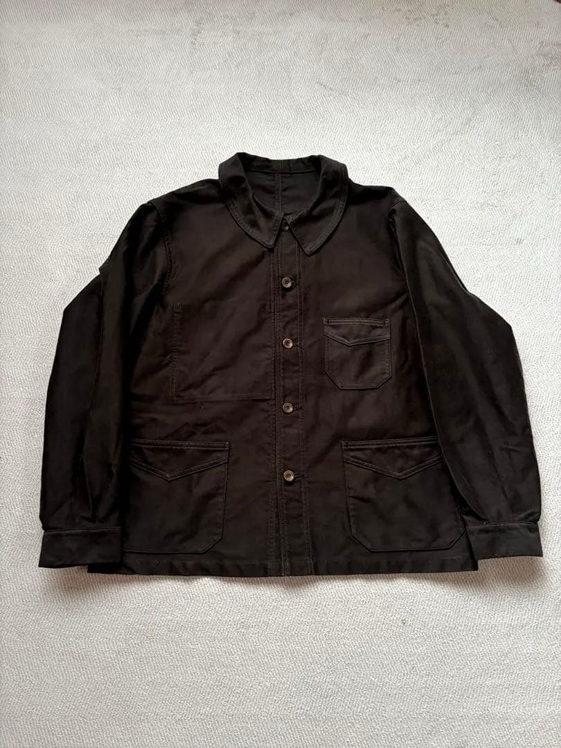 FOREMOST富山ブラックモールスキンジャケット　フォアモスト