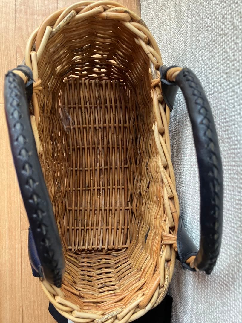 FleaStoreVegetal　フリーストアベジタル　かごバッグ　黒