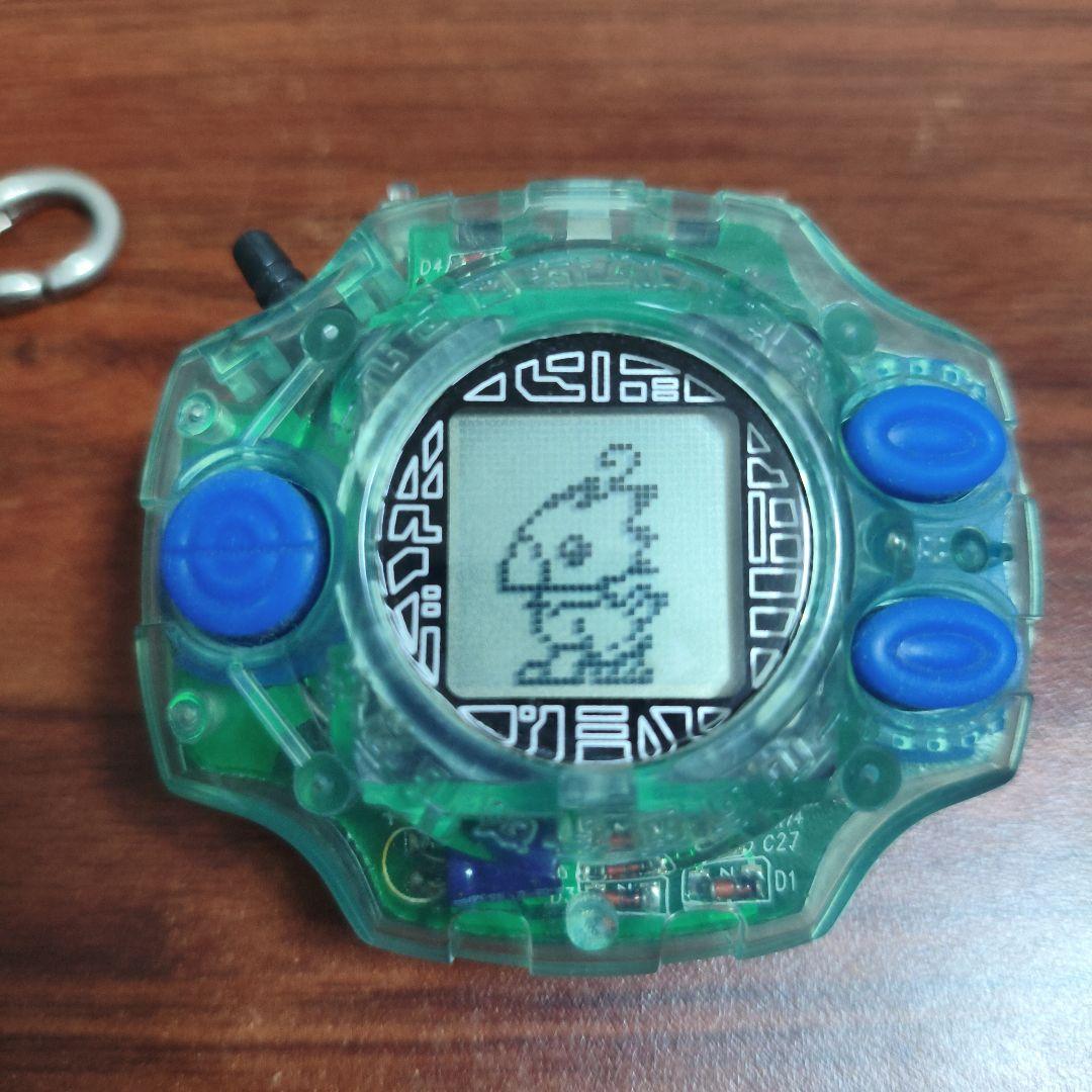 デジヴァイス 2 クリアグリーン 動作品 デジモンペンデュラム おまけ2個付き