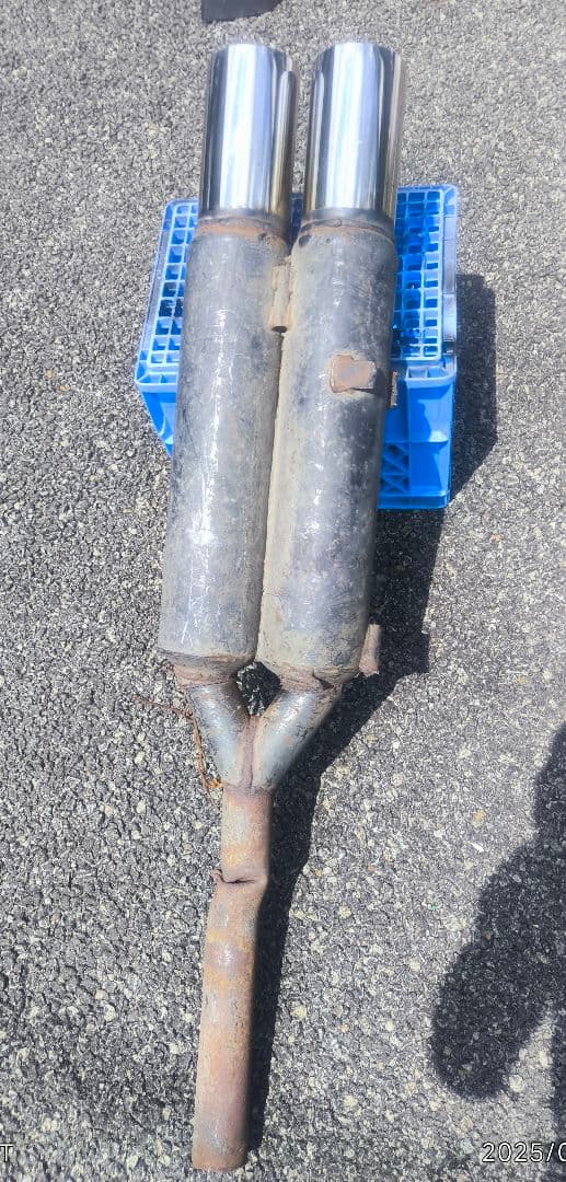 kazuya　ディアルマフラー　ワンオフ　真円　セダン等　加工用　②