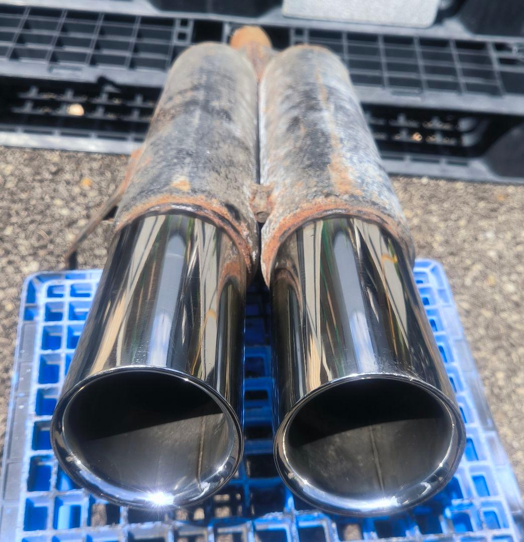 kazuya　ディアルマフラー　ワンオフ　真円　セダン等　加工用　②