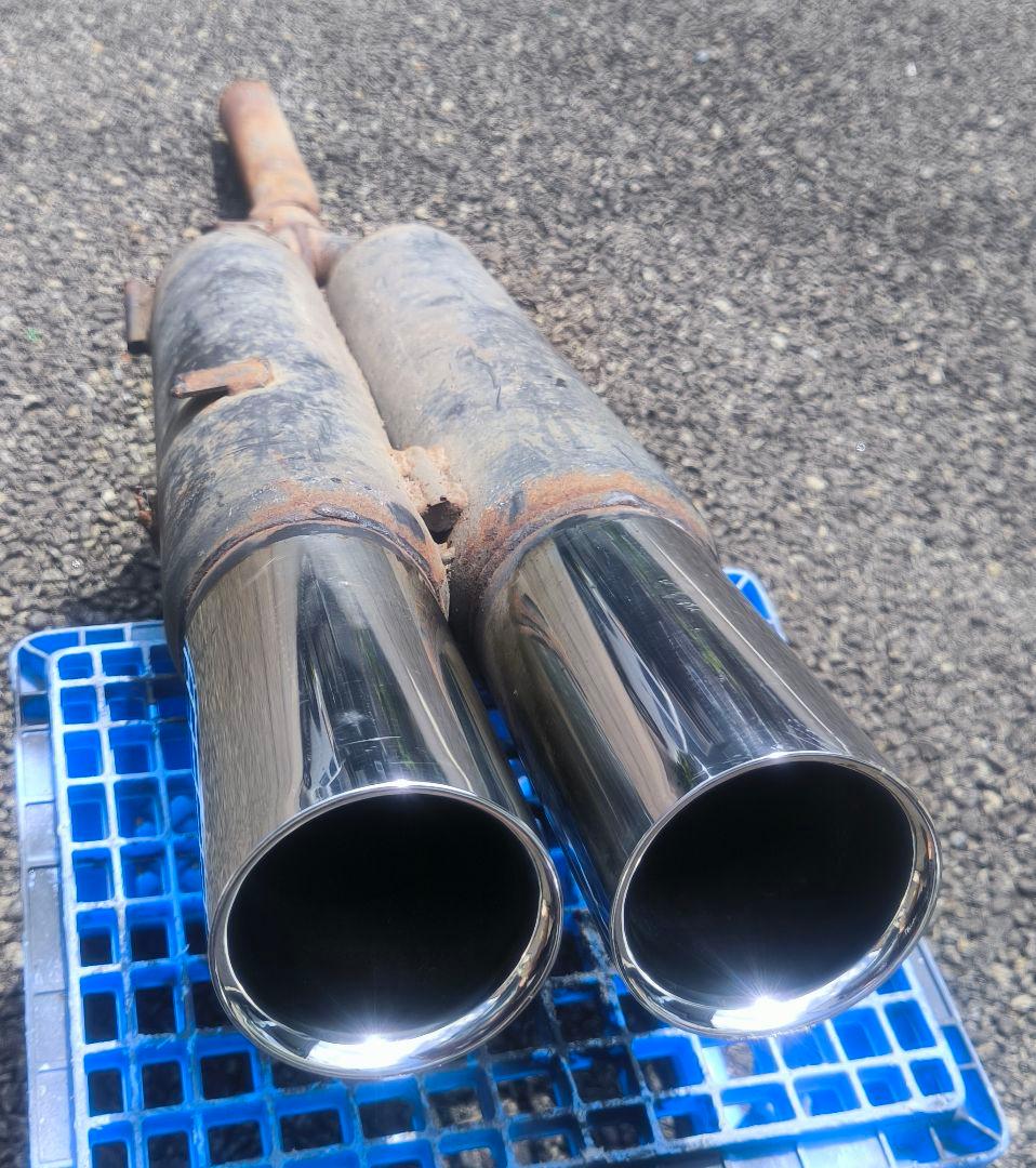 kazuya　ディアルマフラー　ワンオフ　真円　セダン等　加工用　②