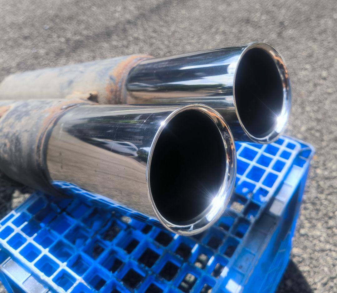 kazuya　ディアルマフラー　ワンオフ　真円　セダン等　加工用　②