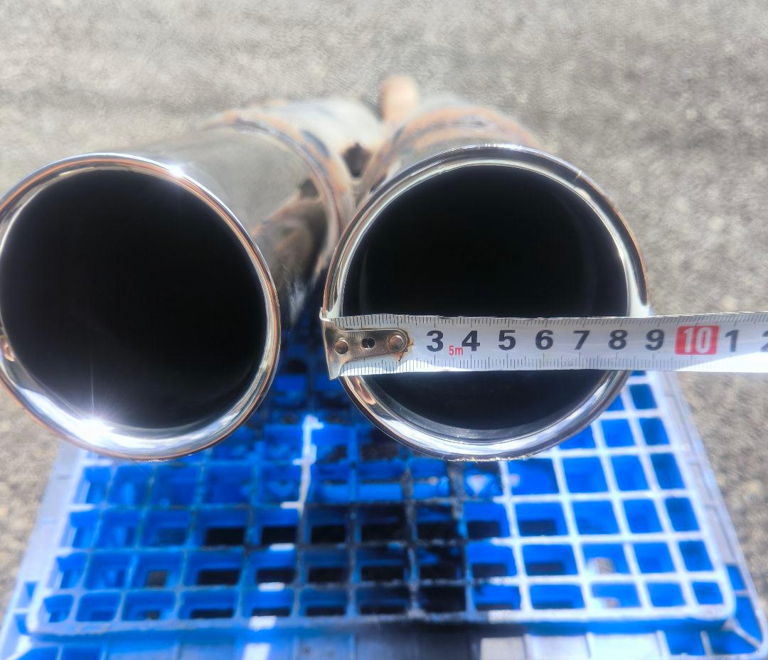 kazuya　ディアルマフラー　ワンオフ　真円　セダン等　加工用　②