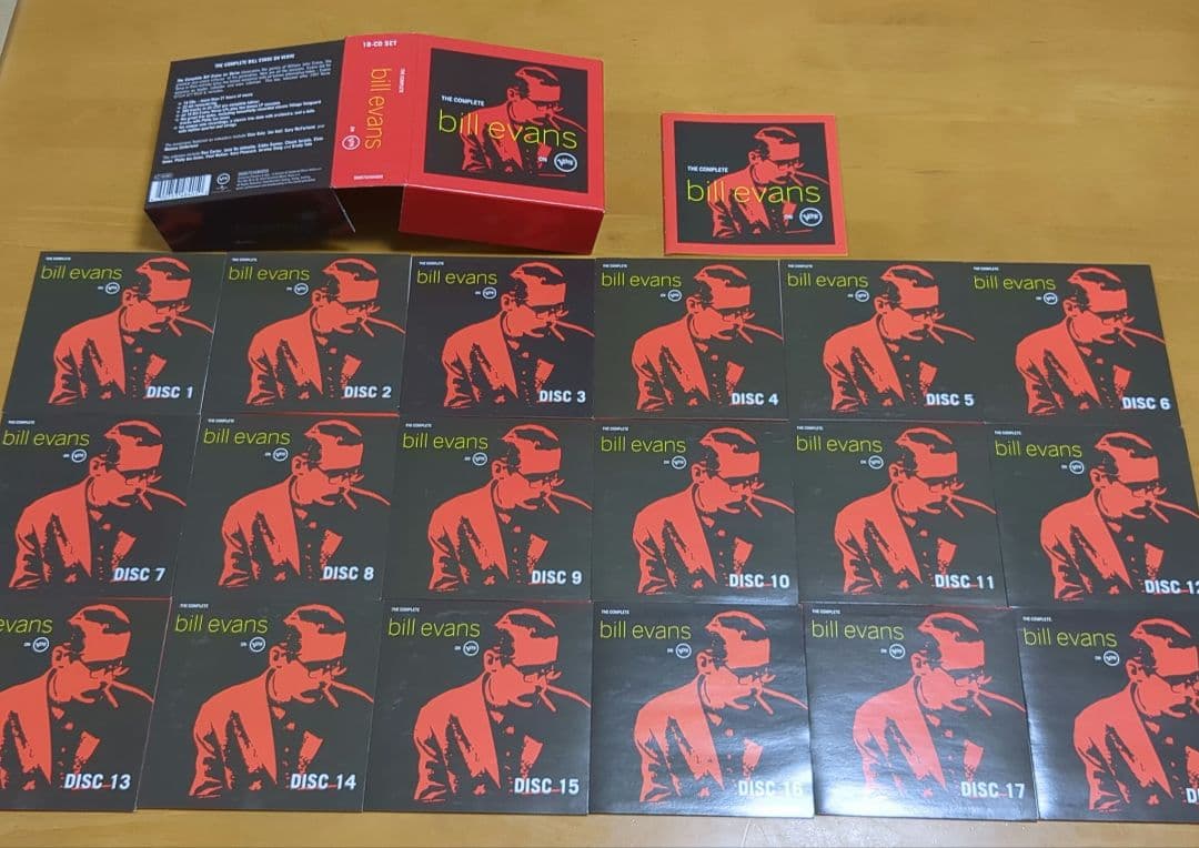洋楽 THE COMPLETE BILL EVANS ON VERVE