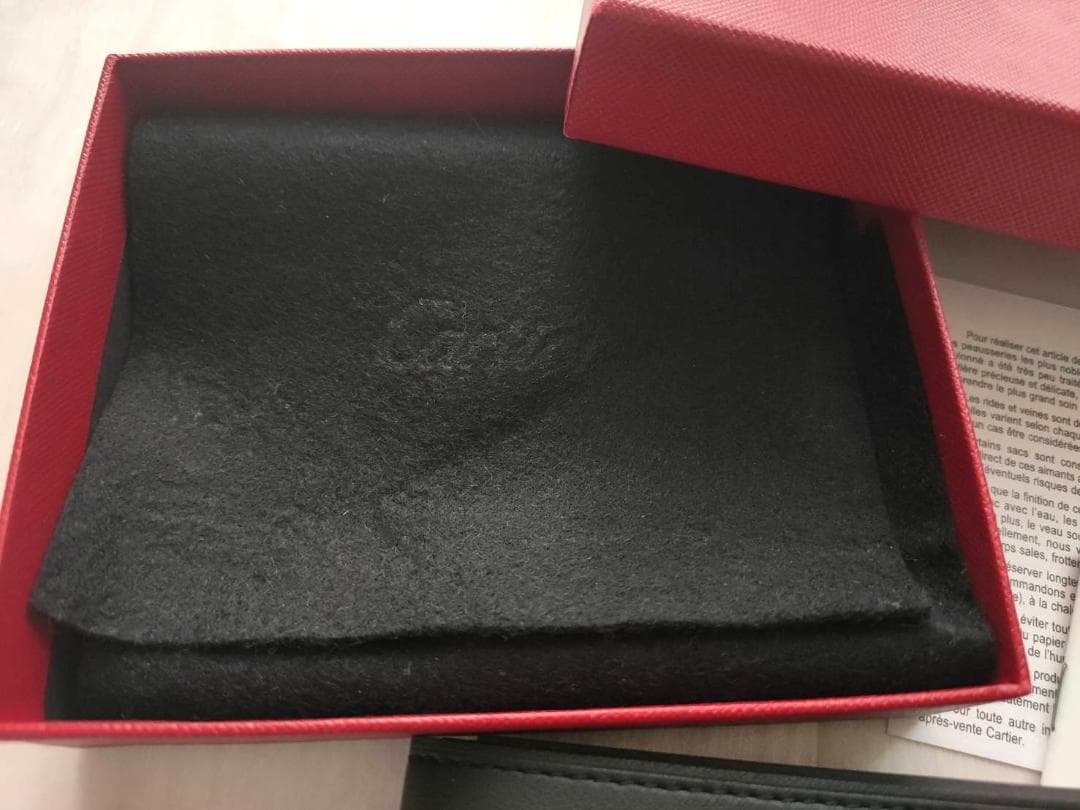 新品未使用✨Cartier カルティエ マストライン 折財布 黒 ブラック