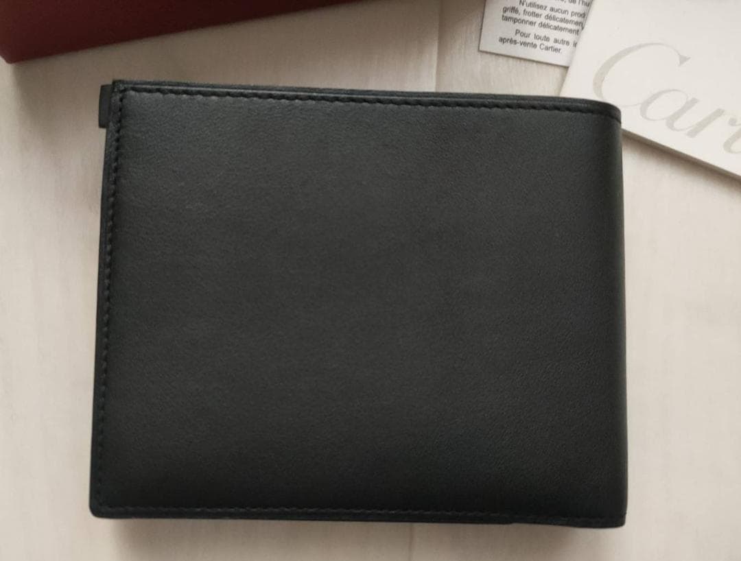 新品未使用✨Cartier カルティエ マストライン 折財布 黒 ブラック