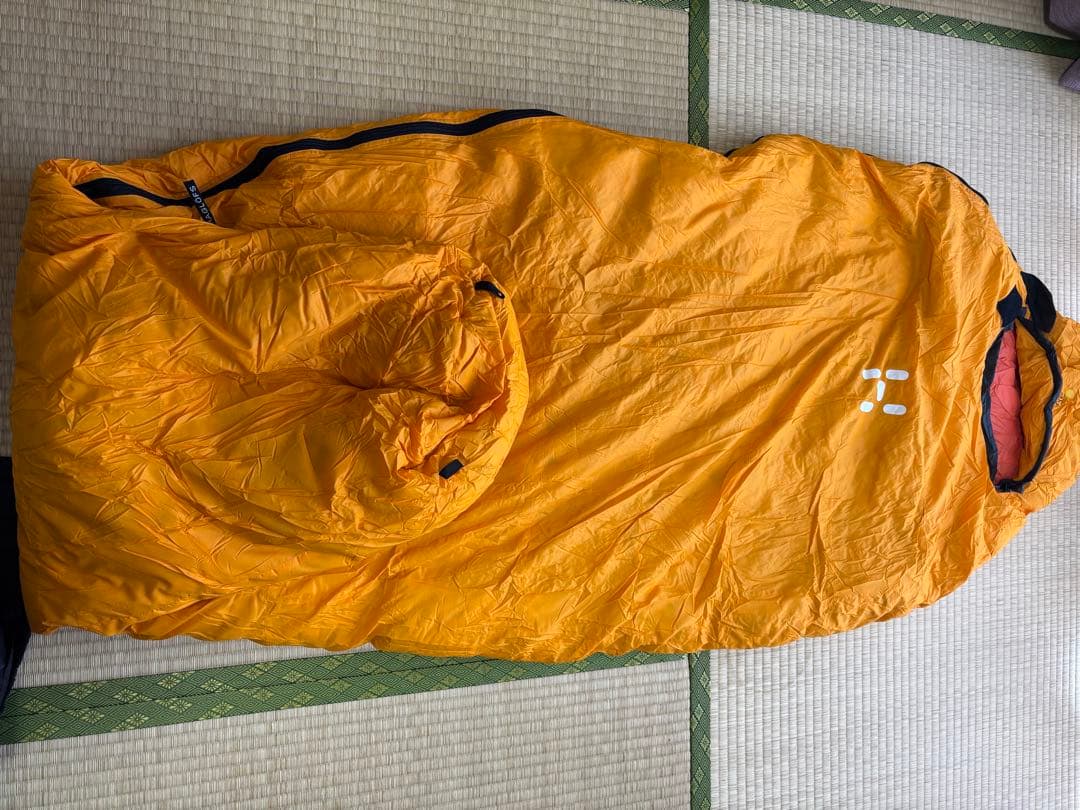 【期間限定特価】HAGLÖFS GOC 1200 オレンジ寝袋　ホグロフス