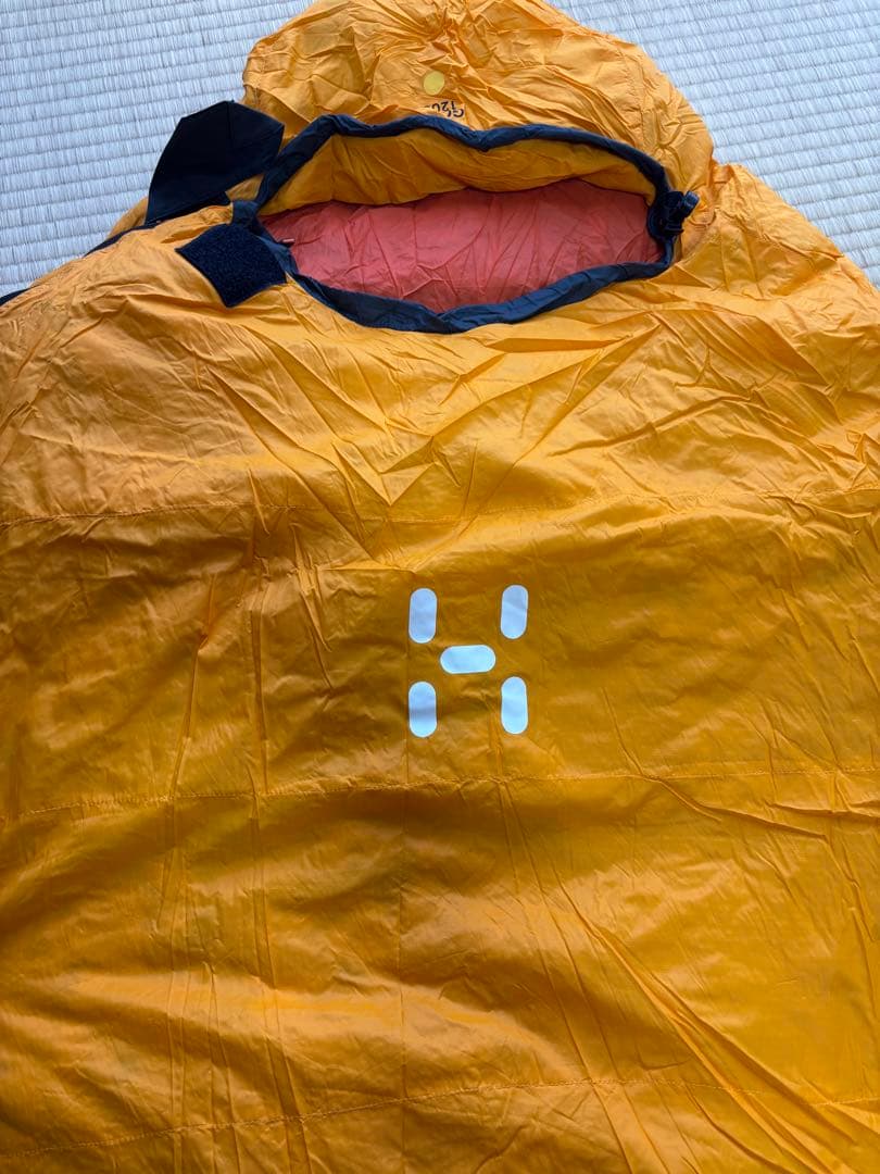 【期間限定特価】HAGLÖFS GOC 1200 オレンジ寝袋　ホグロフス