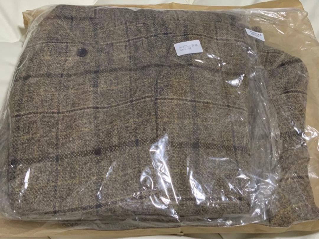 特大　スーツ 3点セット　ベスト　パンツ　ジャケット　チェック セットアップ