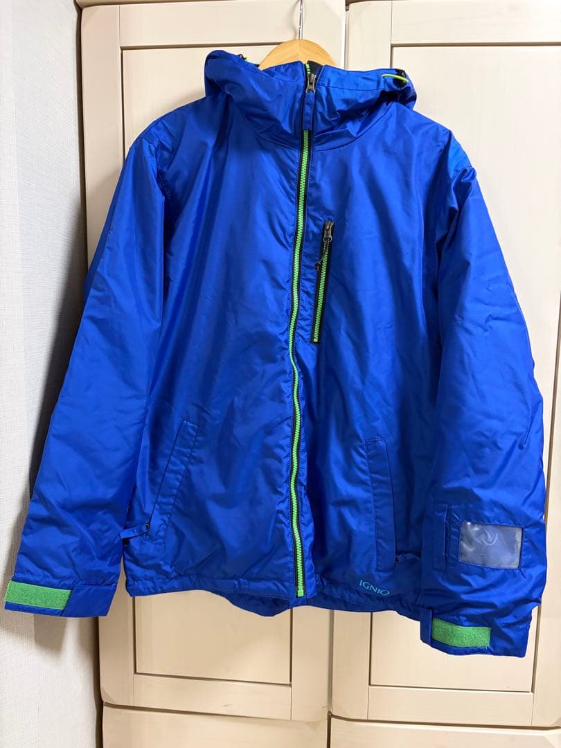 IGNIO スキーウェアセット 青　Lサイズ