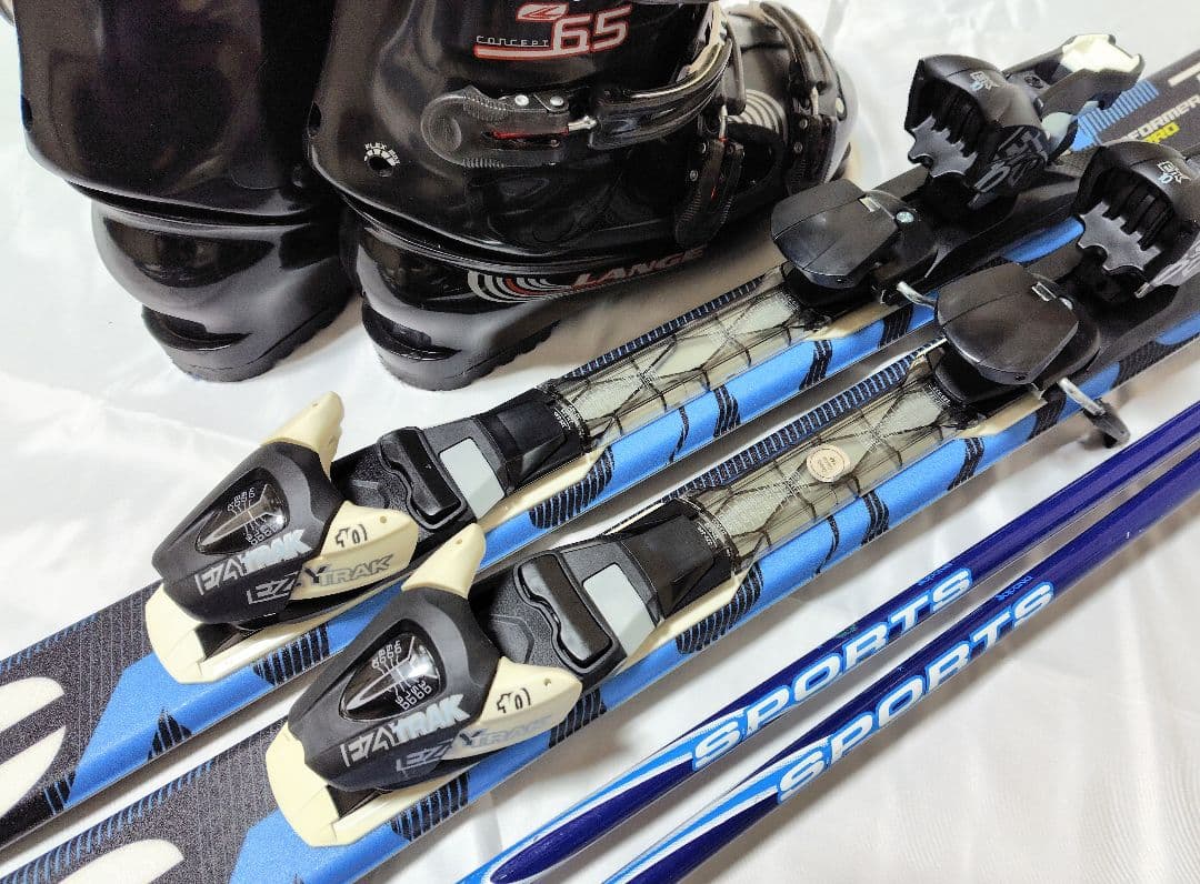 J■スキーセット■板ATOMIC159cm■靴LANGE28〜28.5cm