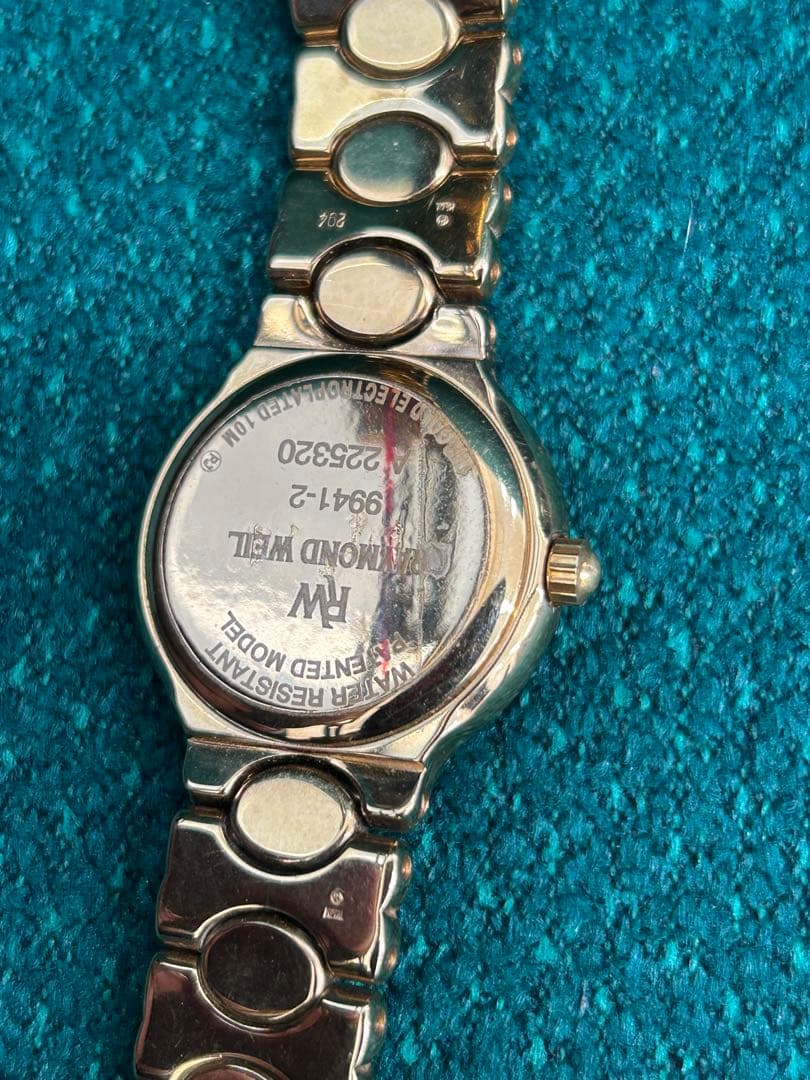 Raymond Weil Tocca ゴールド腕時計