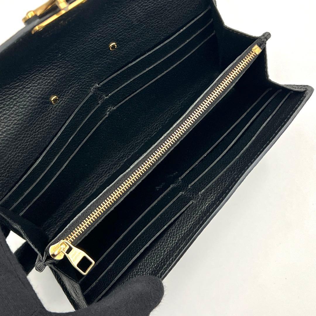 【美品】ルイヴィトン モノグラム アンプラント ポルトフォイユ メティス 長財布