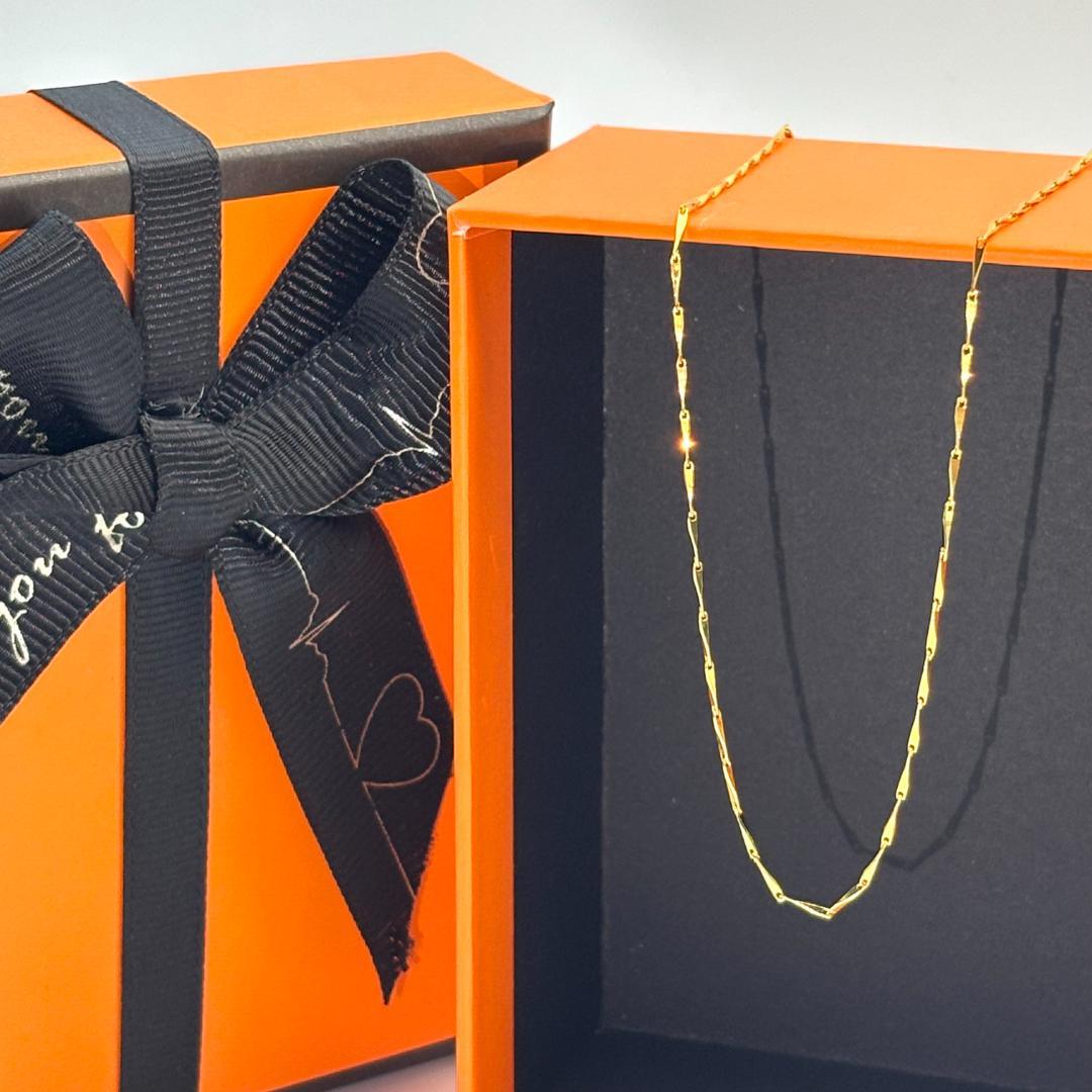 ⭐ 極美品 K18金 ゴールド チェーンネックレス