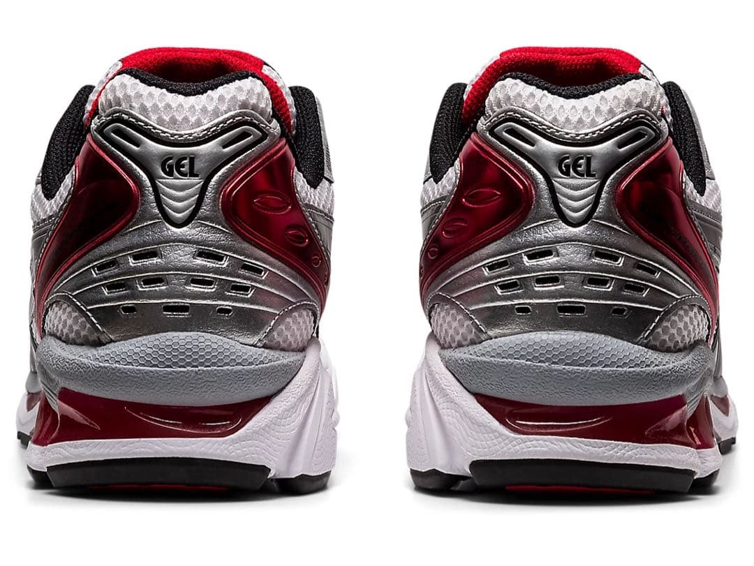 靴 asics GEL-KAYANO 14 WHITE/CLASSIC RED