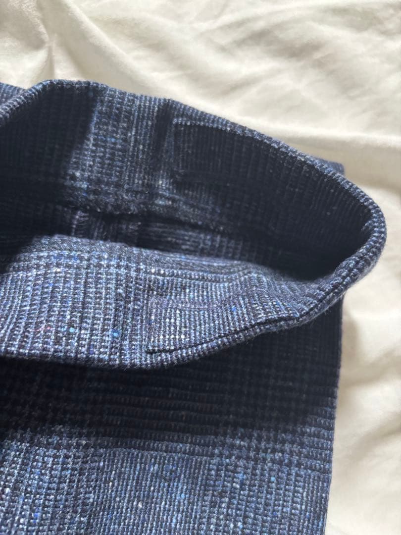 BRUNELLO CUCINELLI ウールカシミヤ　ネイビー46