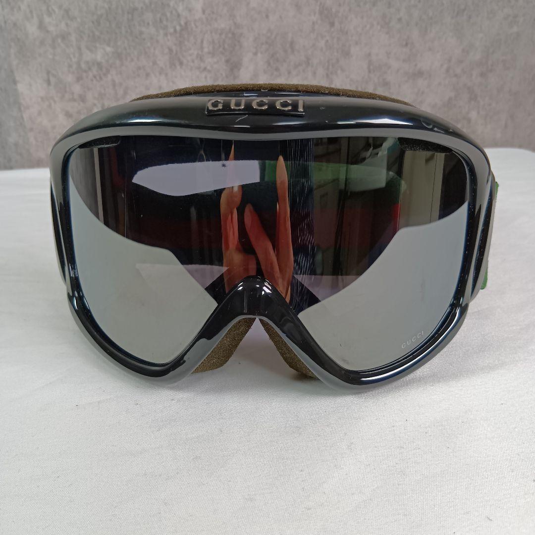 希少 GUCCI グッチ スキーゴーグル シェリーライン 黒 美品 Y2K完売品