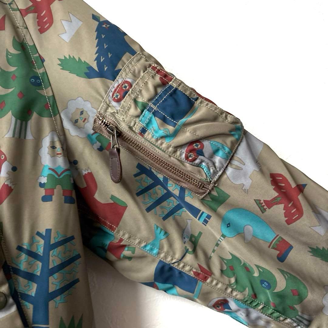 Ne-net ネネット絵本作家ツペラツペラさんとのコラボ もりのなかコート M