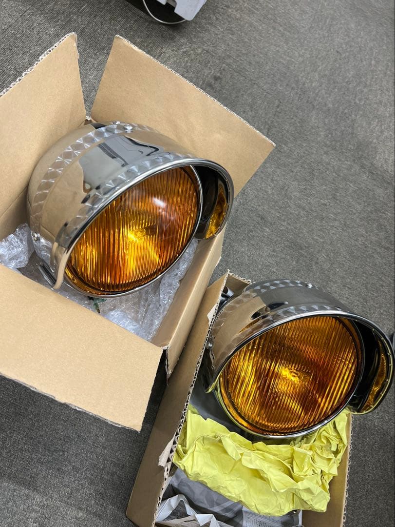 IPF 丸フォグ バイザー付き