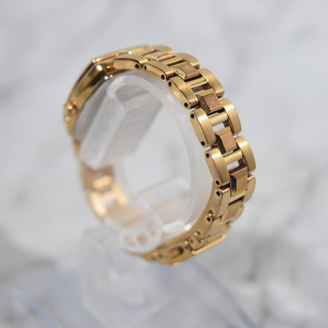 美品 SEIKO セイコー ルキア 電波ソーラー レディース黒金 ダイヤ付き