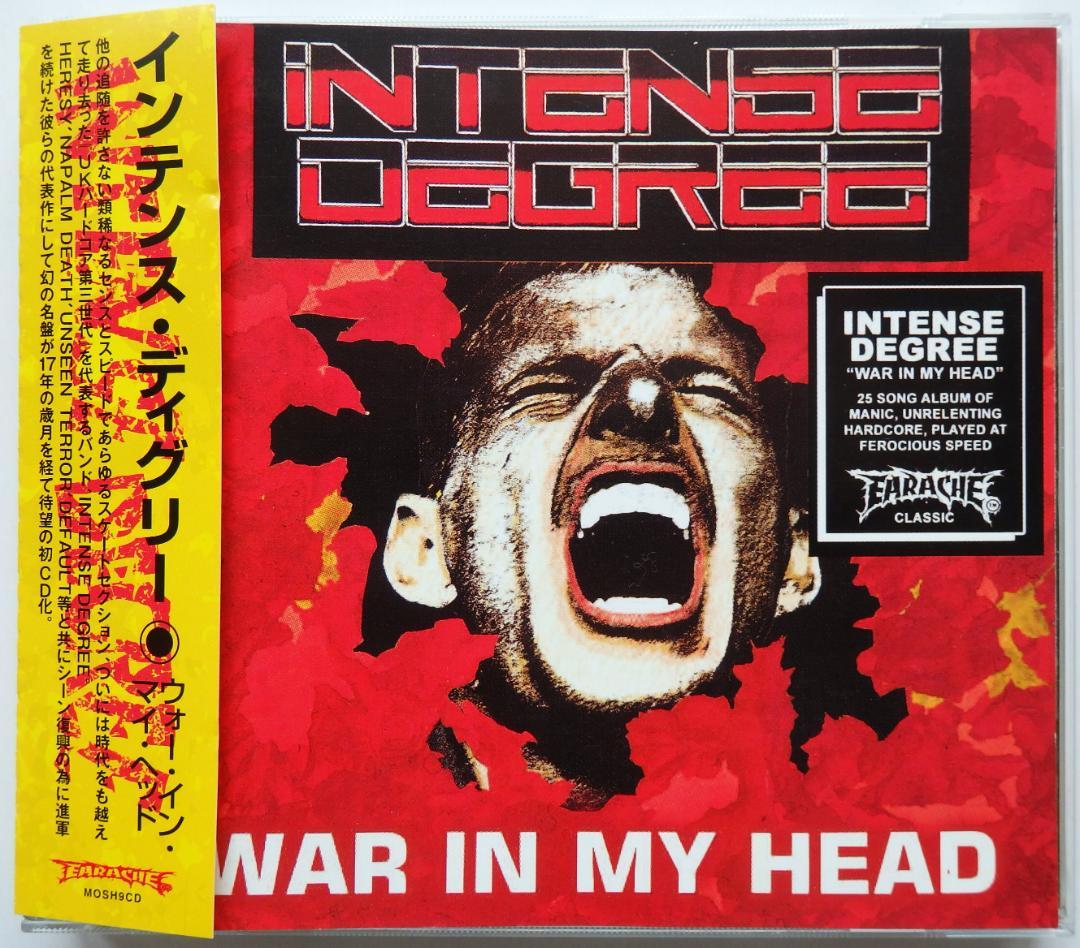 限定盤 帯 美品 INTENSE DEGREE War In My Head