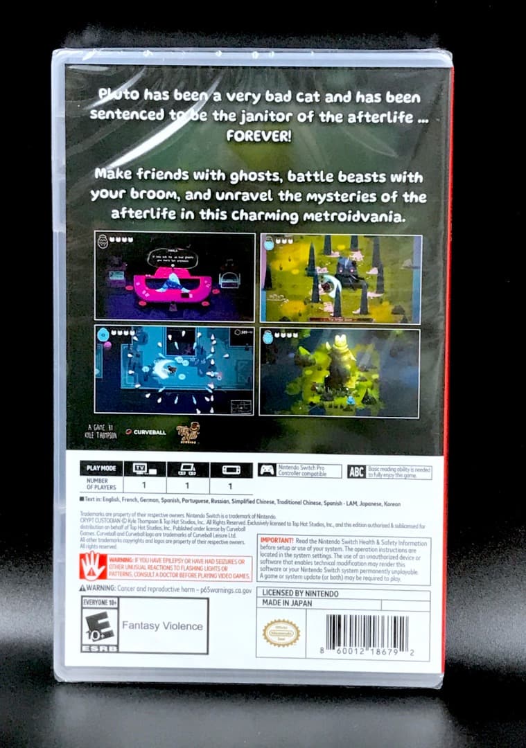 Crypt Custodian Switch 北米版 クリプト カストディアン