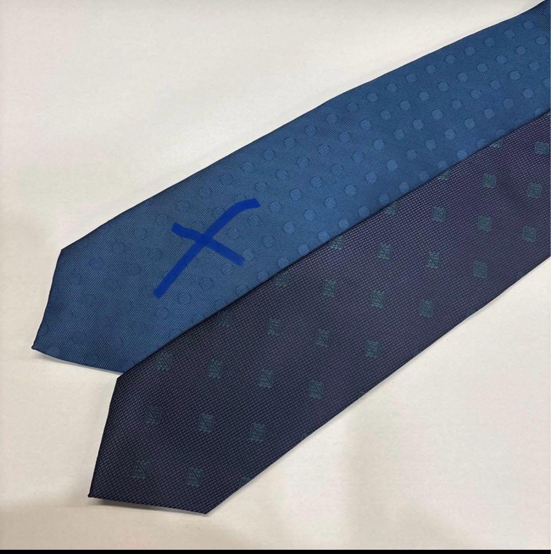 KEN【A121】 SHAKUNONE シャクノネ　ネクタイ　2本セット
