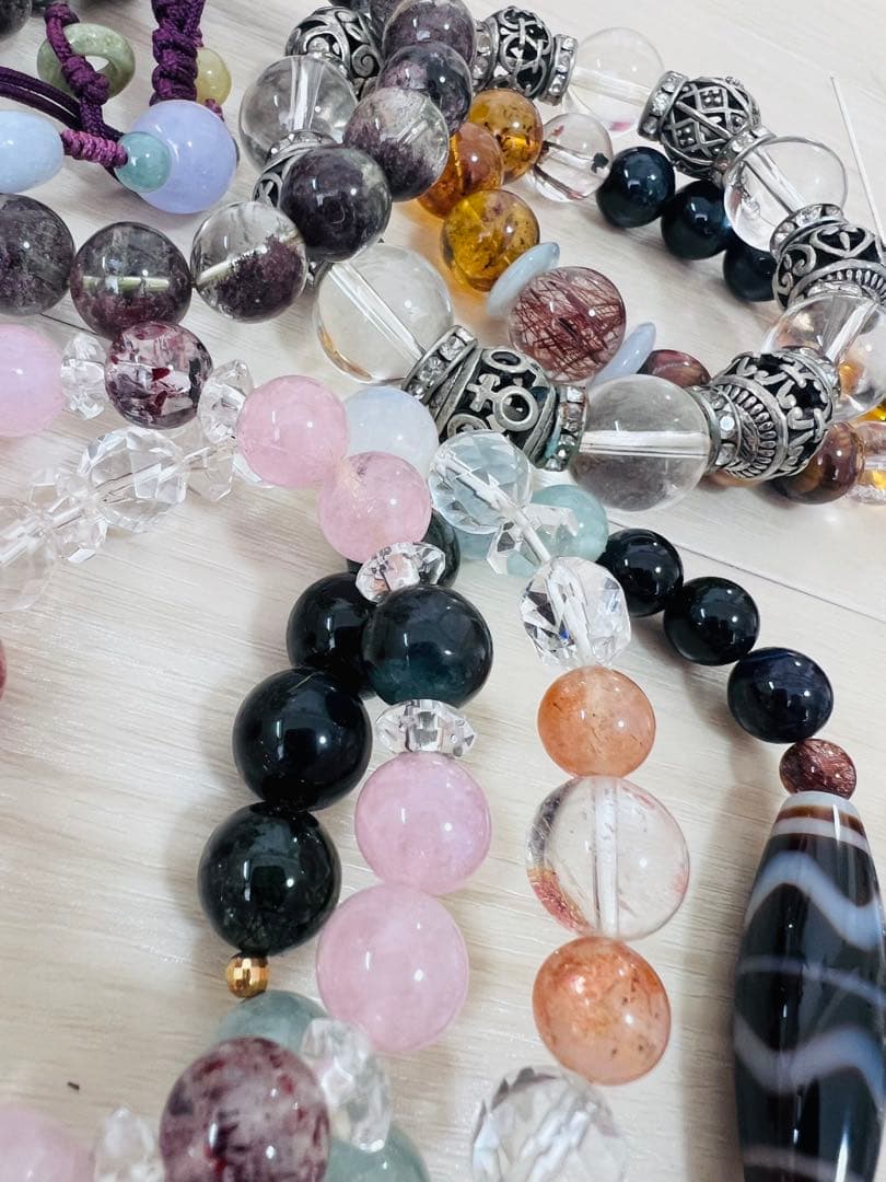 ★★遺品整理　生前整理 アクセサリーまとめ！！ ネックレス、天然石、パール他★