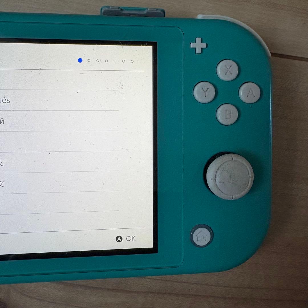 【匿名発送】Nintendo Switch Liteターコイズ　ソフト3本セット