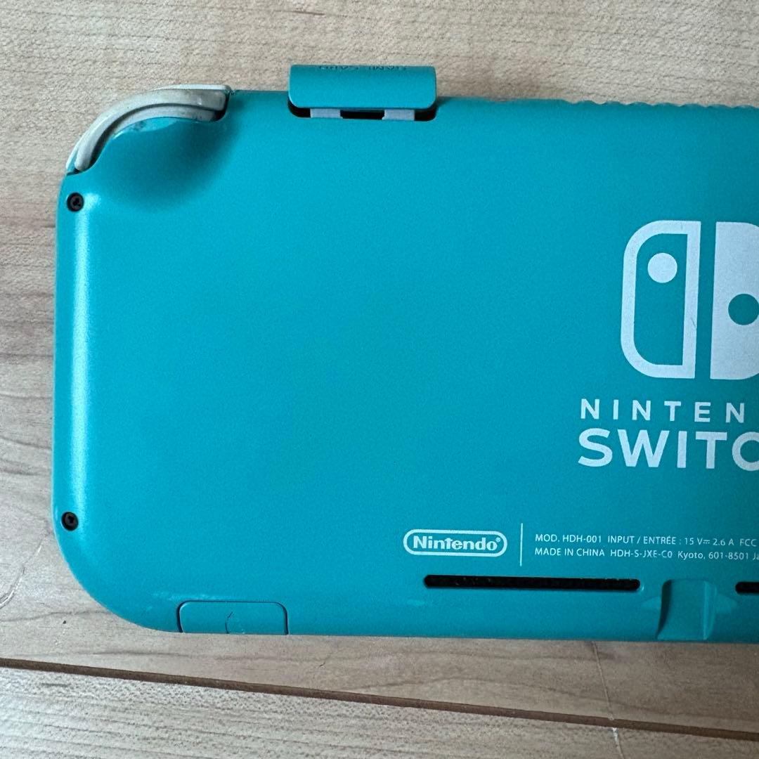 【匿名発送】Nintendo Switch Liteターコイズ　ソフト3本セット