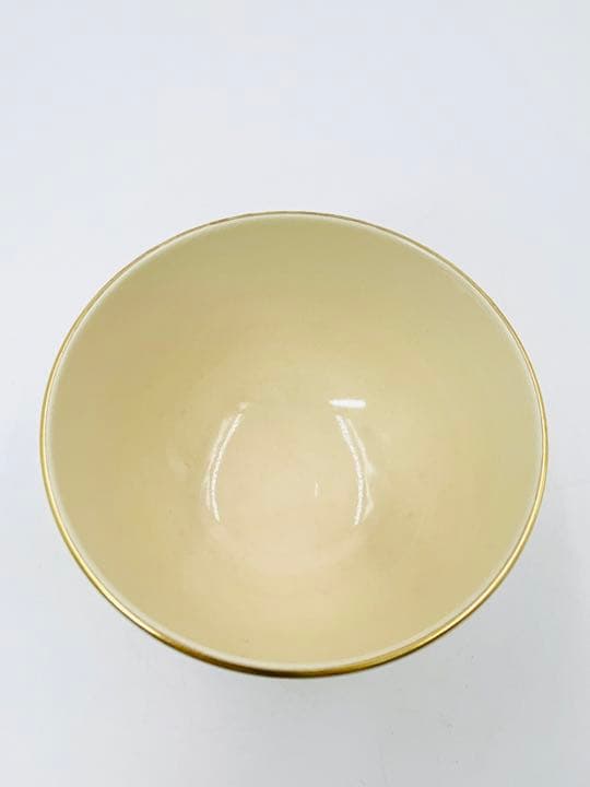 【杉田祥平】色絵金銀彩海馬画茶碗　桐共箱 共布 底部在銘　茶道具