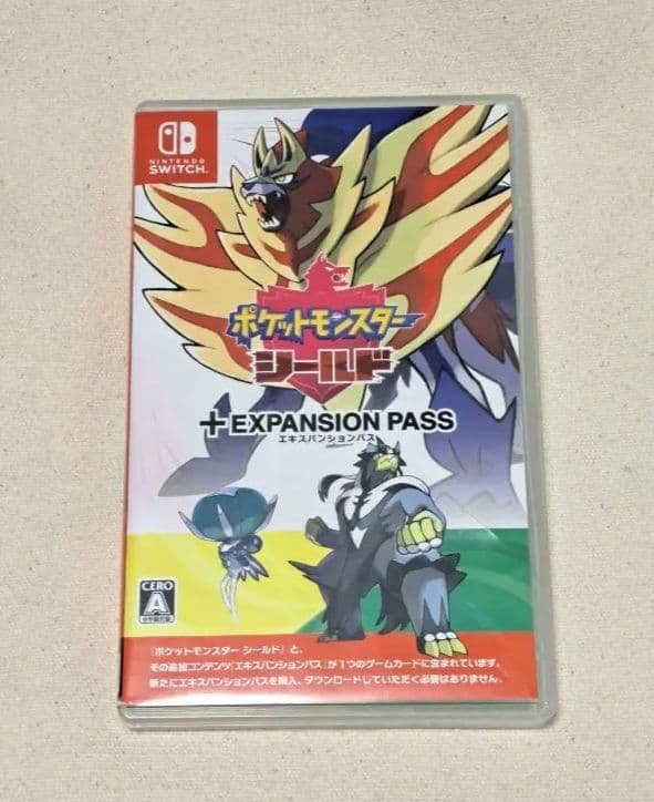 Switchソフト　ポケットモンスターシールド+エキスパンションパス