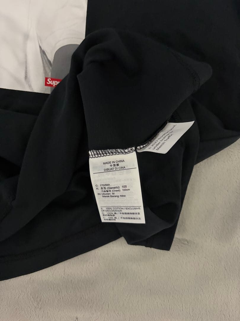 tomy専用Supreme x Jordan Biggie S/S Top