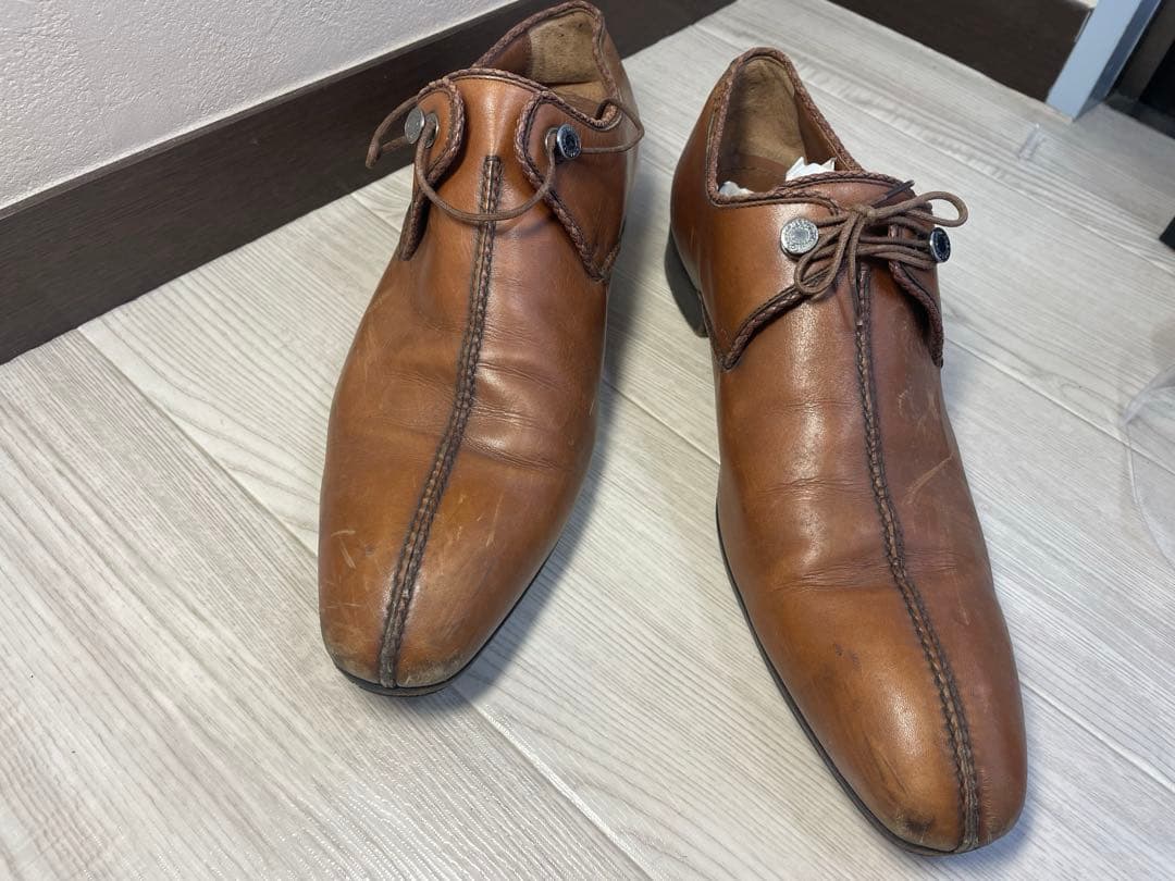 LOUIS VUITTON ルイヴィトン ド　レスシューズ ブラウン 本革靴 7