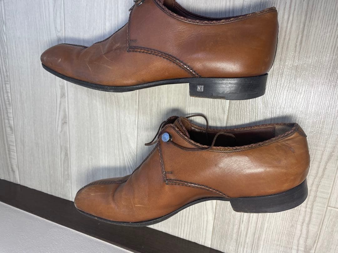 LOUIS VUITTON ルイヴィトン ド　レスシューズ ブラウン 本革靴 7