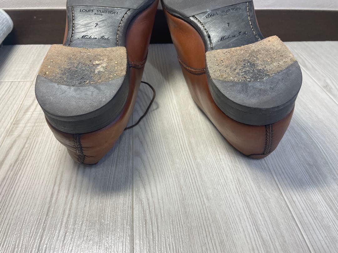 LOUIS VUITTON ルイヴィトン ド　レスシューズ ブラウン 本革靴 7