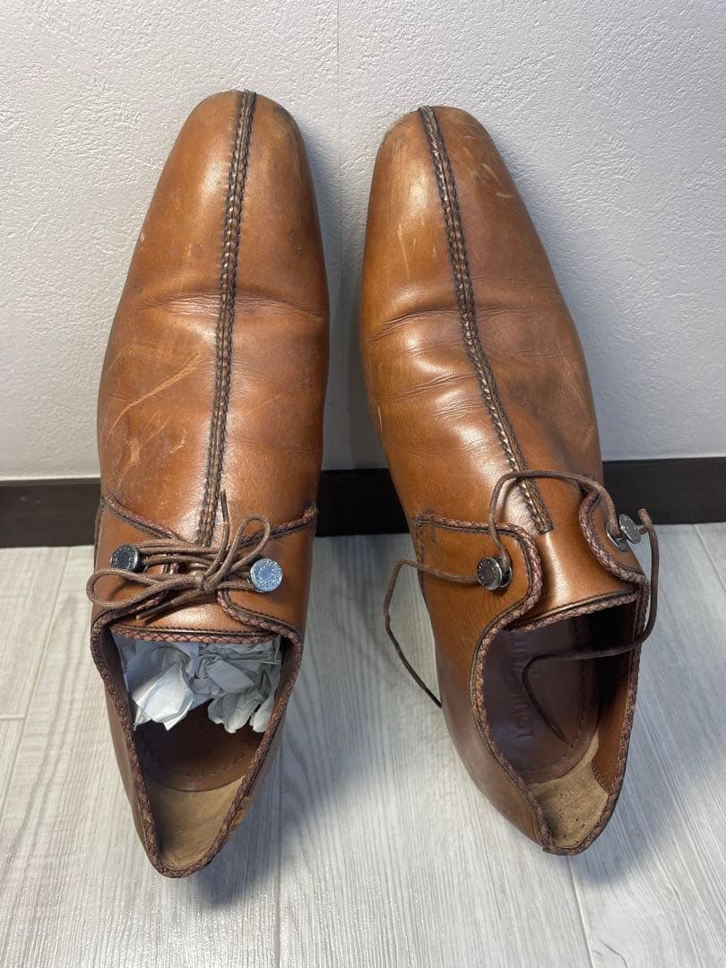 LOUIS VUITTON ルイヴィトン ド　レスシューズ ブラウン 本革靴 7