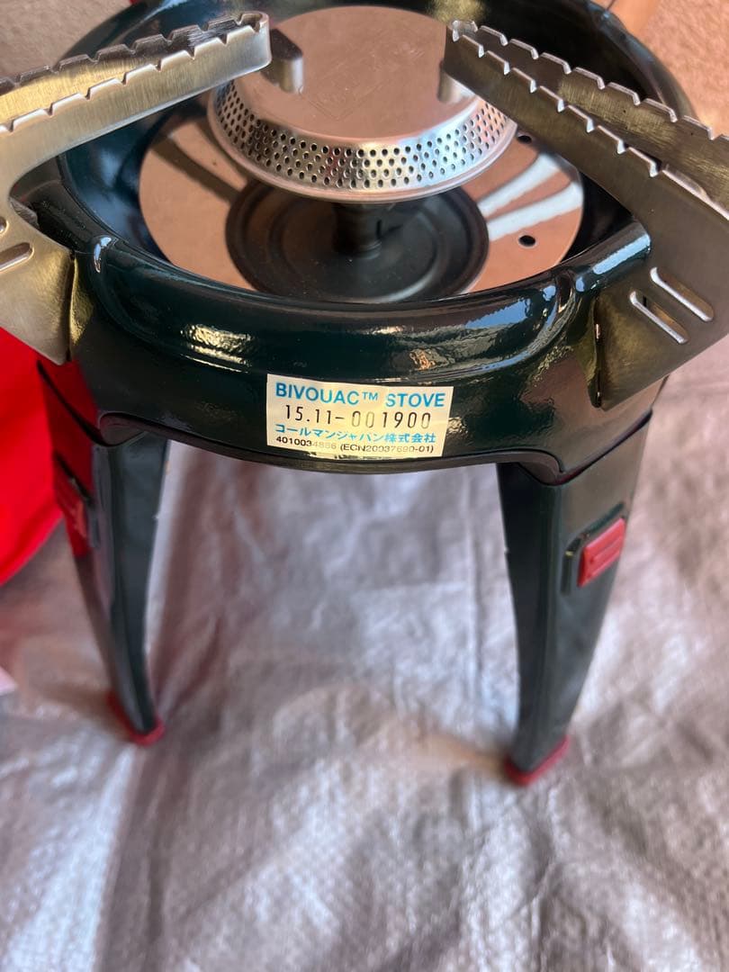 新品未使用　コールマン ガスバーナー　ビバークストーブ　レア品