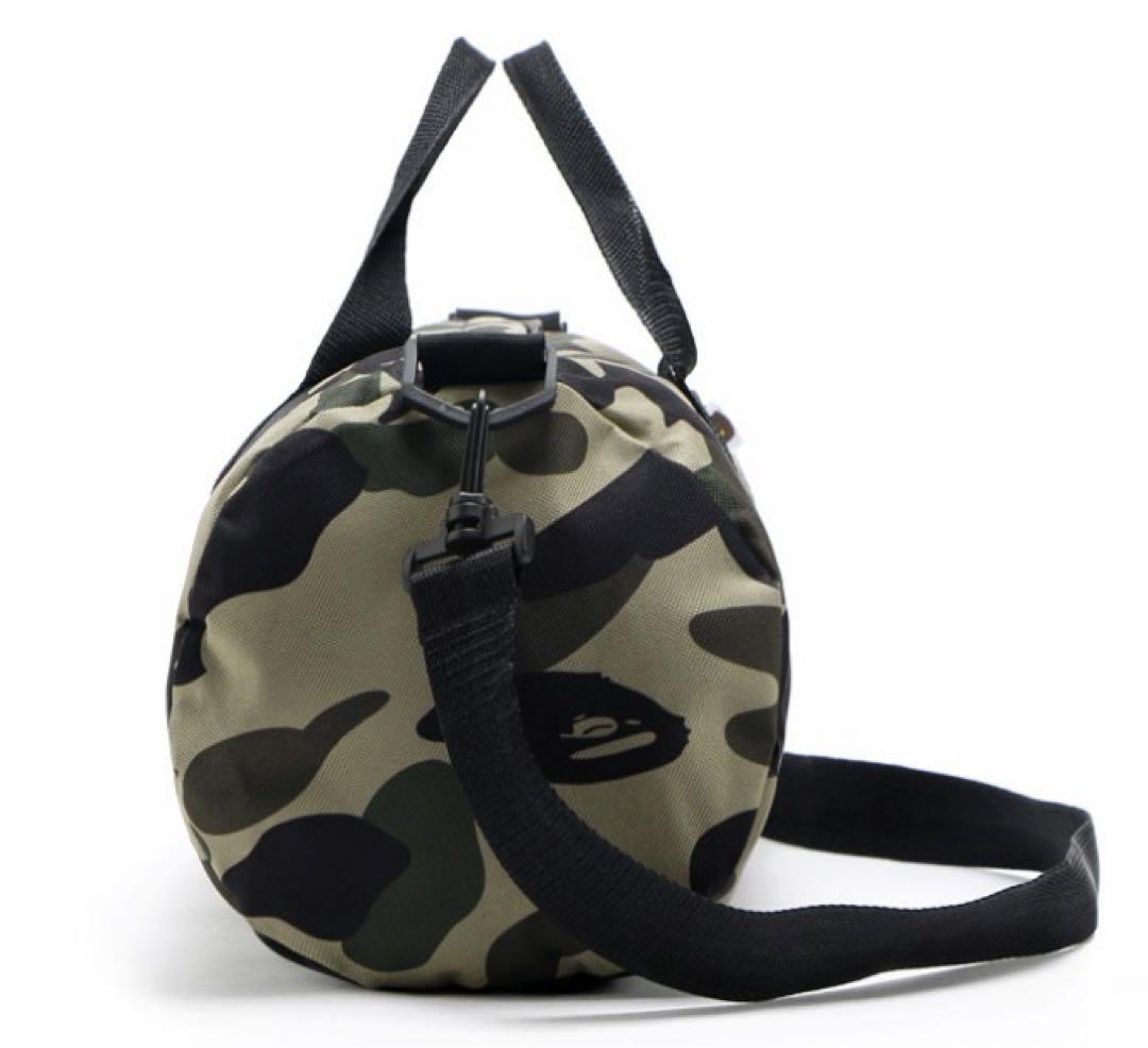 BAPE◆A BATHING APE／迷彩カモ◆ドラムバッグ◆付録ノベルティ