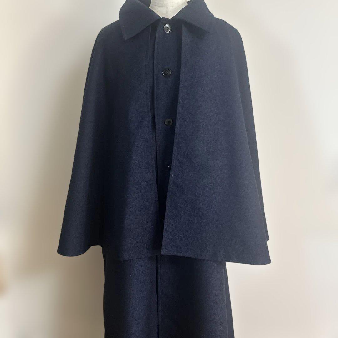 二重回しトンビコート　反物仕立て　和洋兼用