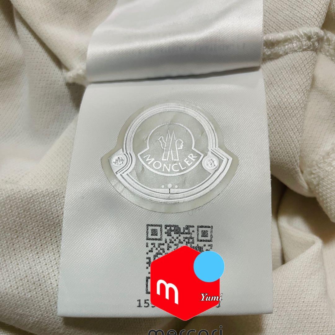 極美品 MONCLER ポロワンピース 140cm ネイビー/ホワイト