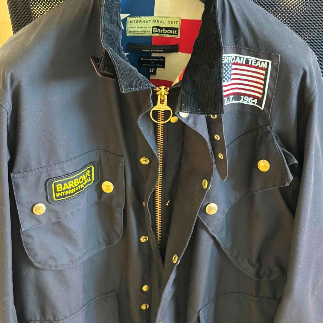 こ*こ様 バブアー ジャケット スティーブ・マックイーンモデル